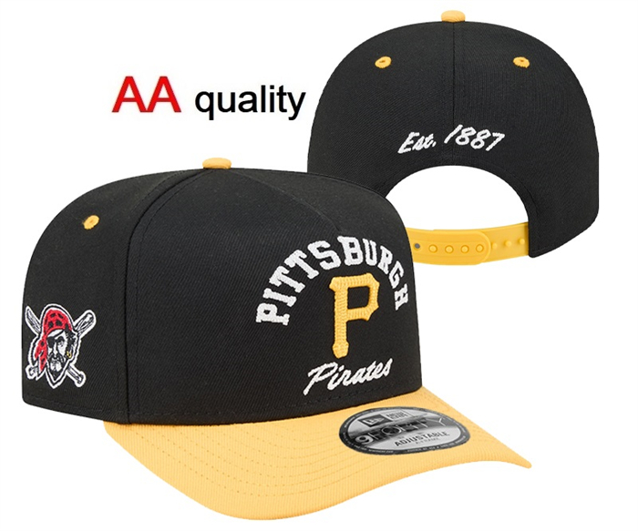 Pittsburgh Pirates 2026 Stitched Snapback Hats 011